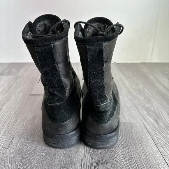 G-Star Raw Boots Men 13 Black Patton III Combat Cargo Military D5204 Biker Shoes